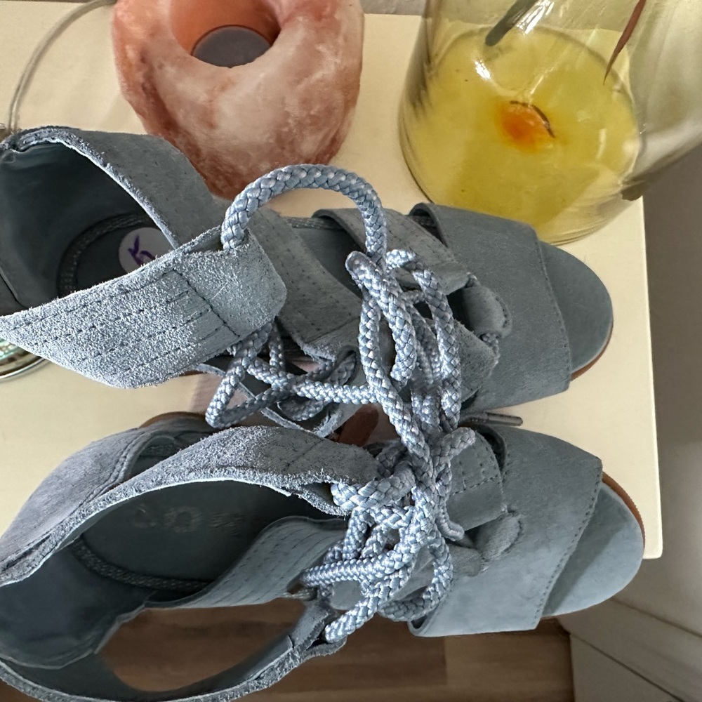 Sorel Joanie II Lace Up Wedge Sadals - Picture 3 of 4